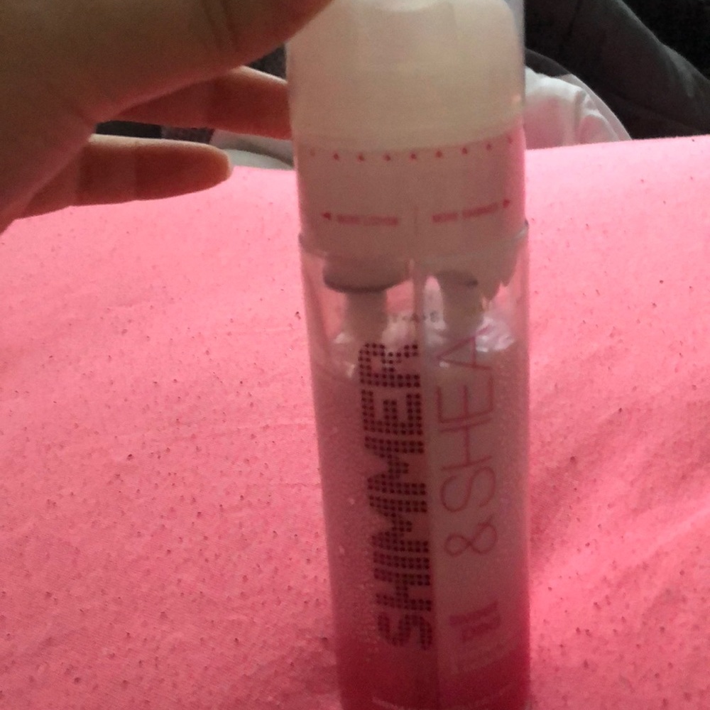 Shimmer & shea sweet pea smell lotion